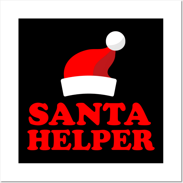 Santa Helper logo Wall Art by JDawnInk